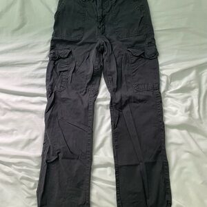 Zara Women's Gray-Blue Cargo Pants